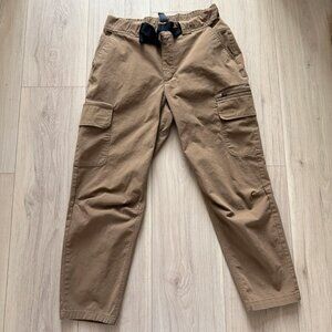 Mountain Hardwear Women’s Cropped Cargo Pants Built-In Belt Brown Size 6